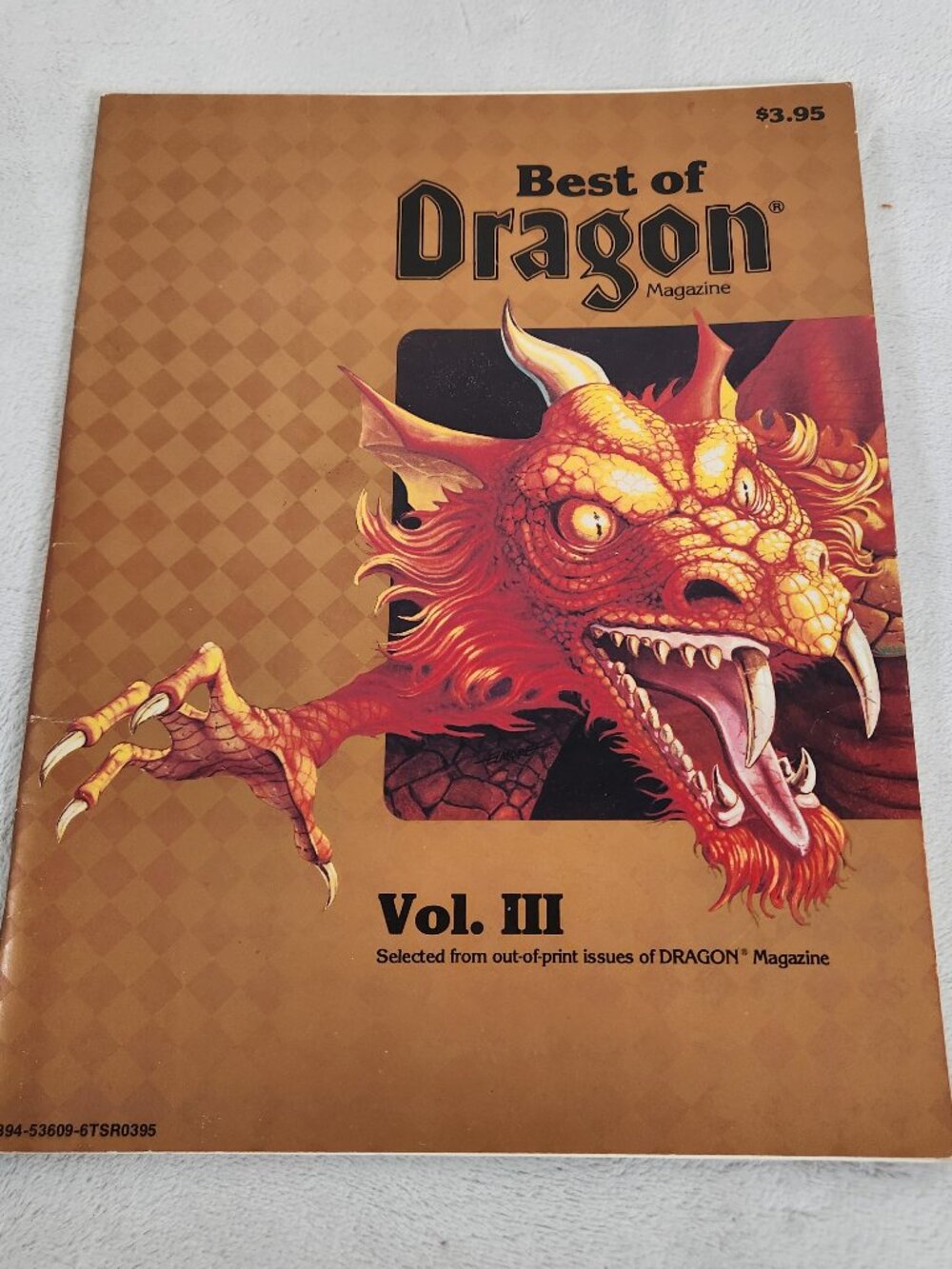 Best of Dragon Magazine Vol III July 1983 TSR AD&D Dungeons & Dragons Vintage